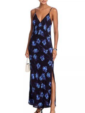 NWT RAG & BONE Larissa Floral Print Sleeveless Maxi Dress size 0